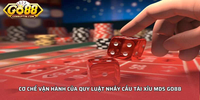 Cơ chế vận hành của quy luật nhảy cầu Tài Xỉu MD5 Go88