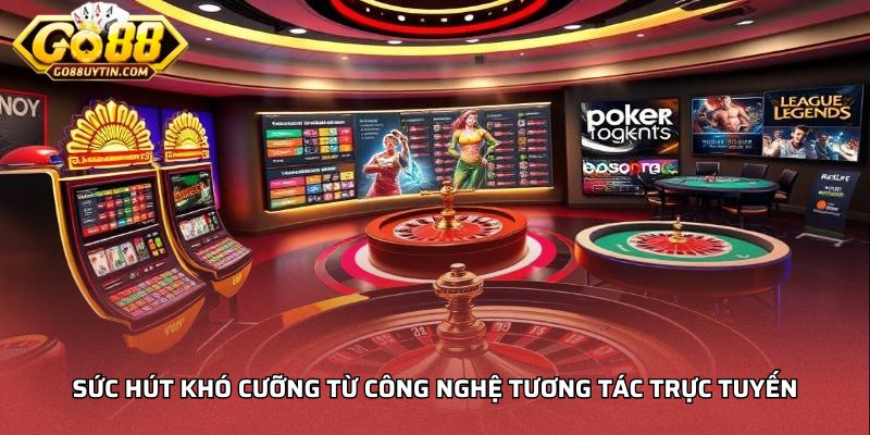 Sức hút khó cưỡng từ công nghệ tương tác trực tuyến